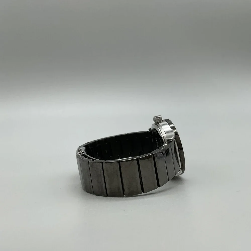 Kenneth Cole KC4838 Womens Watch 32mm Gray Dial Date Bracelet New Battery 6.5